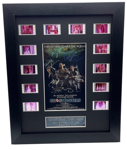 Horrorcells: Cast signed Ghostbusters (1984)  Film Cell