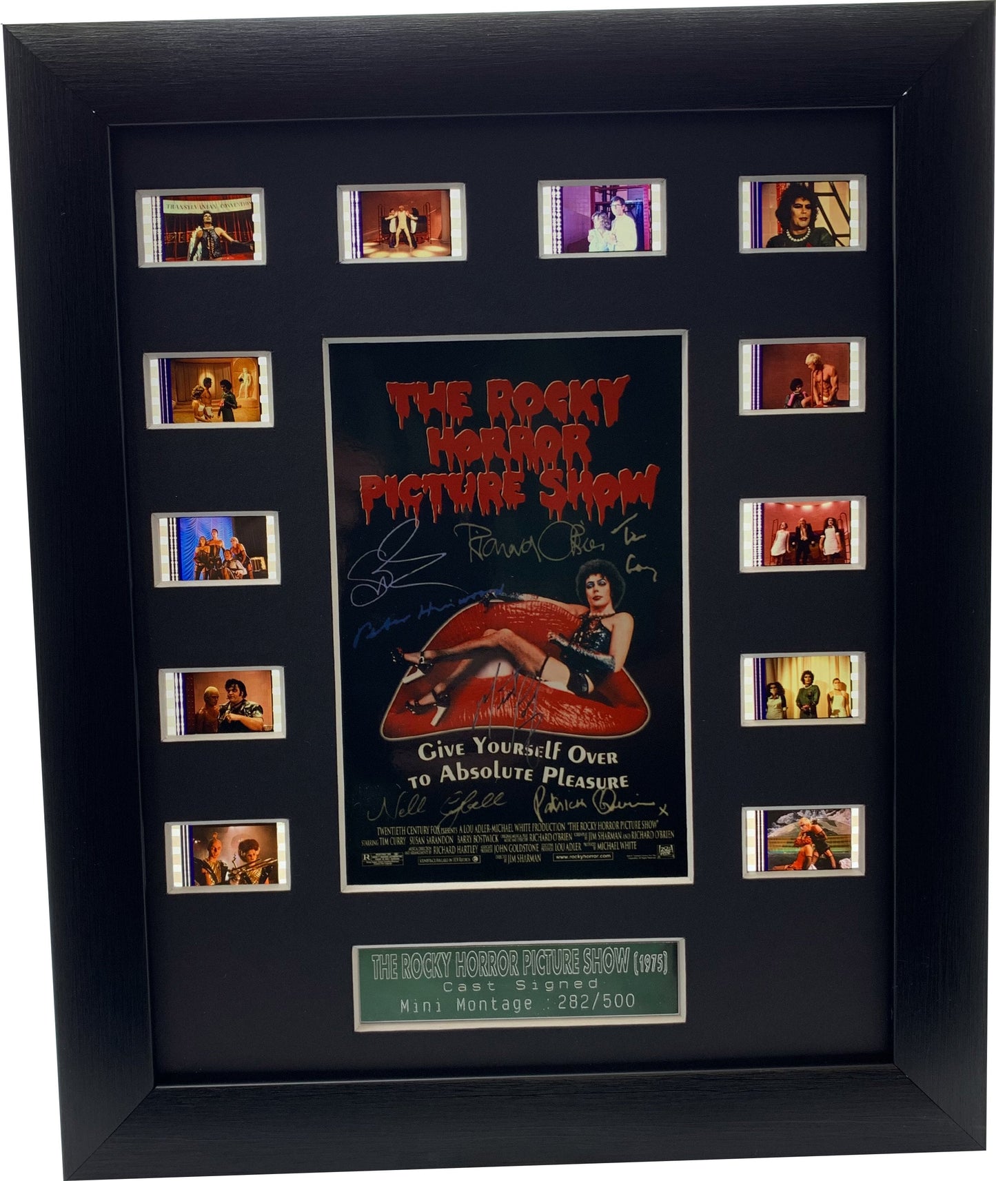 Horrorcells : Cast Signed The Rocky Horror Picture Show (1975) Film Cell