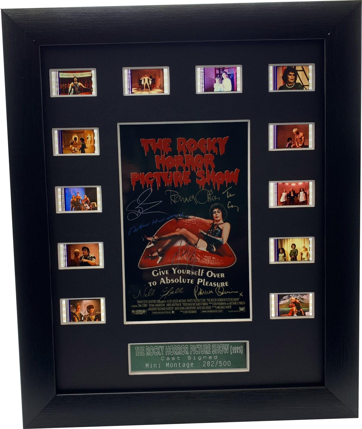 Horrorcells : Cast Signed The Rocky Horror Picture Show (1975) filmcell