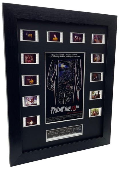 Horrorcells : Friday the 13th (1980) filmcell , comes with a lightbox fitted